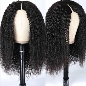 Kinky Curly V-part Wig Unit